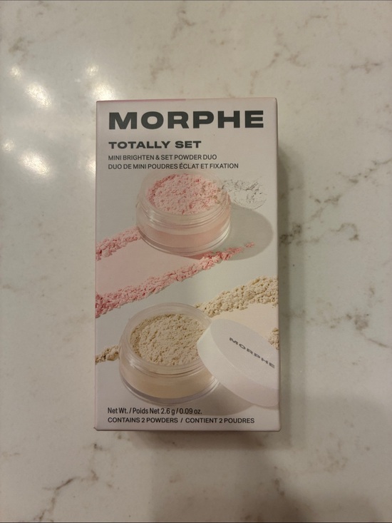 Morphe Other - Morphe Totally Set Mini Brighten & Set Powder Duo - Pink & Cream